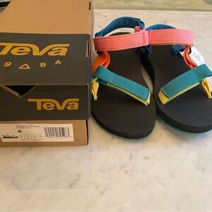 Teva W's Original Universal SMU Pastel/ Rainbow Sandals